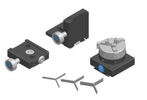 Schienenfix Extension set turned parts large