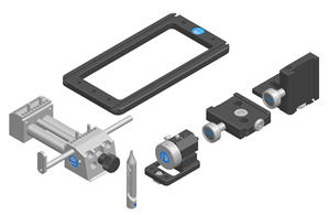 Schienenfix Extension set for milled and sheet parts