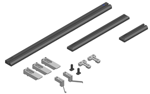 Schienenfix Set für QZW1 and QZW1_CNC 