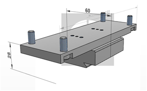 SWA 39 adapter for 50 mm vice