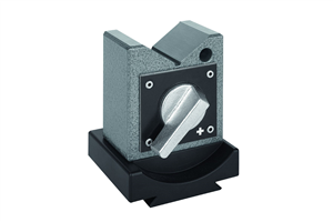 Magnetic V-block, on/off switch, 37mm