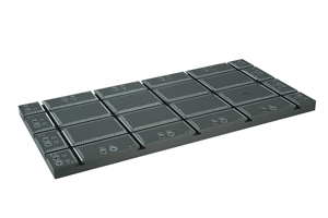 Baseplate with T-slots 500x250