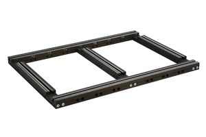 Mounting frame with T-slot, 500mm