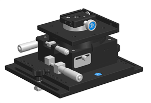 SWA39 precision positioning stage X, Y and 360° adjustment