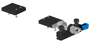 Feed unit for NADELFIX elements